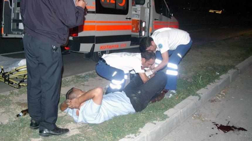 K&uuml;tahya'da Silahlı Kavga: 1 Yaralı