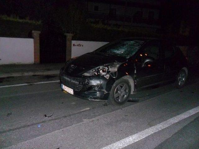 Urla'da Trafik Kazası: 1 Yaralı