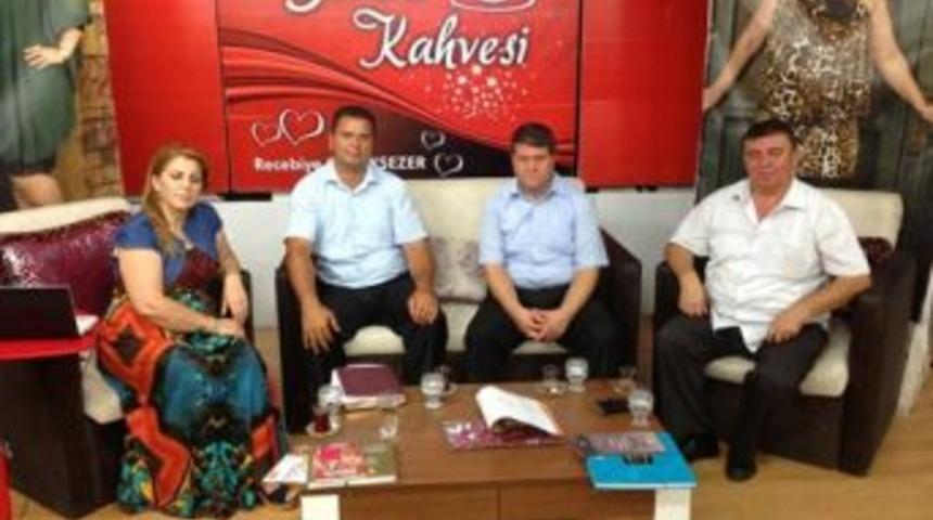 Ahmet &Ccedil;ayır,Ka&ccedil;kar TV ve Rumeli TV&rsquo;de programa katıldı