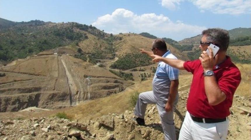 &Ouml;demiş Aktaş Barajı, 1580 Hektar Alanı Sulayacak