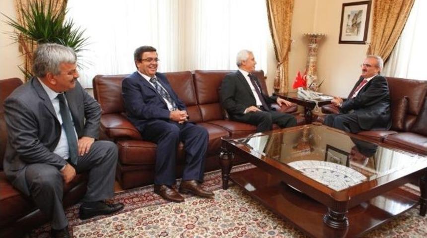 Başkan Bozbey Vali Karaloğlu&rsquo;nu Ziyaret Etti