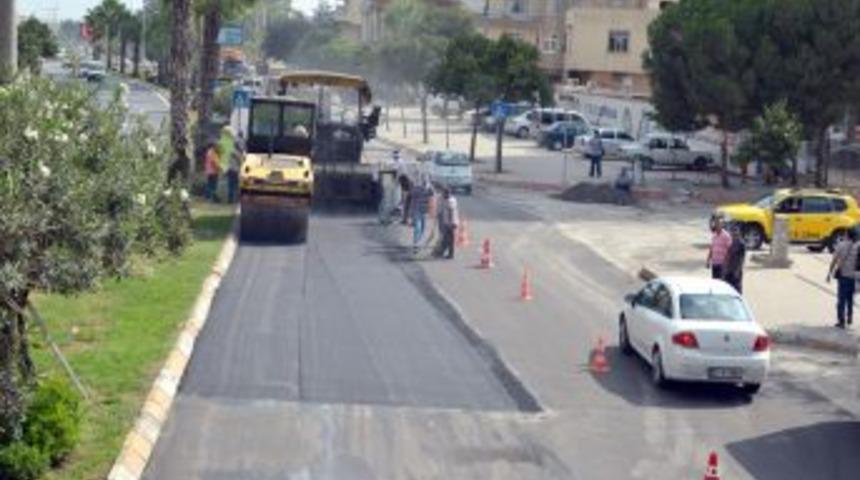 Adnan Kahveci Bulvarı Asfaltlanıyor