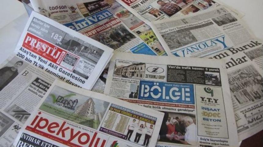 Van&rsquo;ın Yerel Gazetelerine Mizanpaj Eğitimi