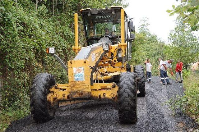 Trabzon Belediyesi Bengisu Mahallesinde Asfaltsız Yol Bırakmıyor 1