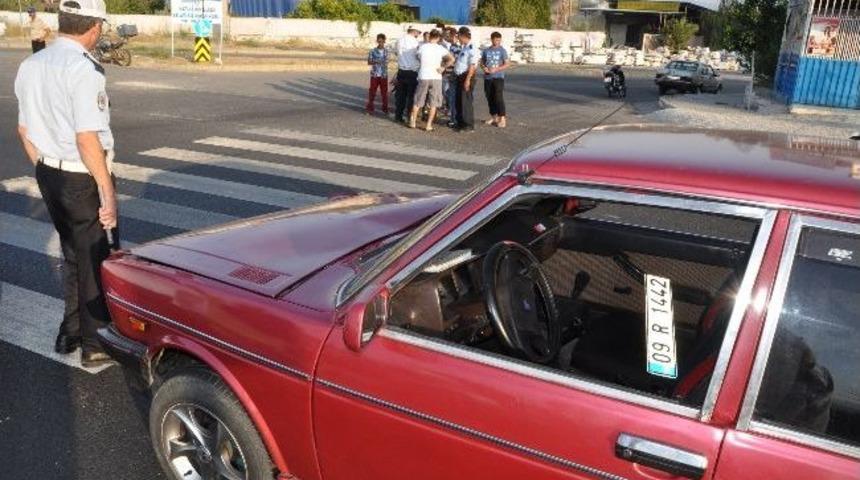 Nazilli&rsquo;de Trafik Kazası; 1 Yaralı