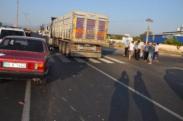Nazilli’de Trafik Kazası; 1 Yaralı