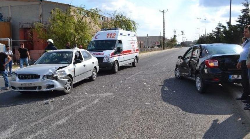 &Ccedil;erkezk&ouml;y Osb&rsquo;de Kaza: 2 Yaralı