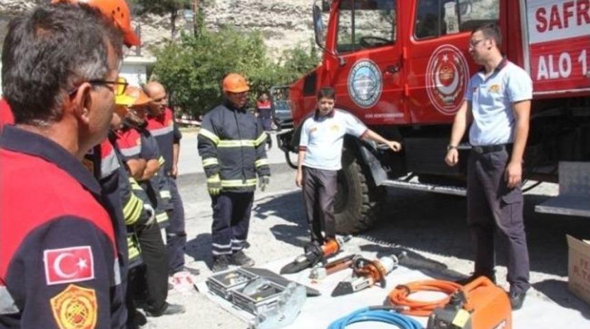 İtfaiye Personeline Eğitim