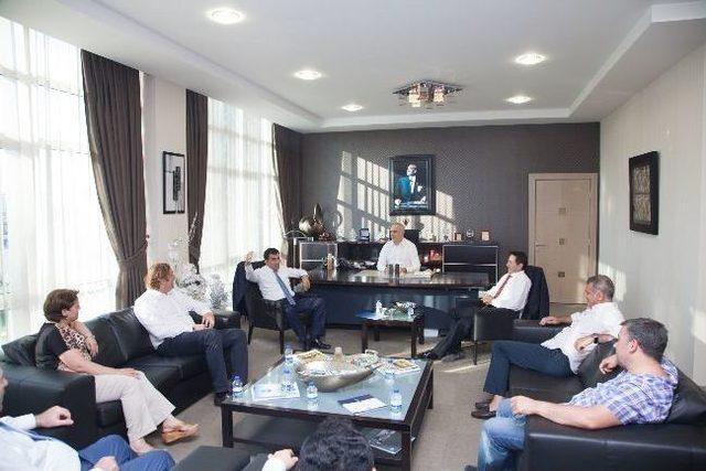 Kocaeli Ticaret Odası&rsquo;ndan Satso&rsquo;ya Hayırlı Olsun Ziyareti 1