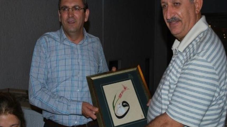 Başkan Ergin&rsquo;den Kaymakam Nalbant&rsquo;a Yemekli Veda