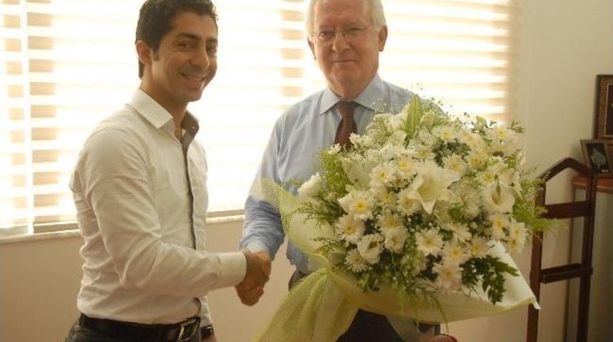 Başkan Yıldırım Agef Y&ouml;netimini Kabul Etti