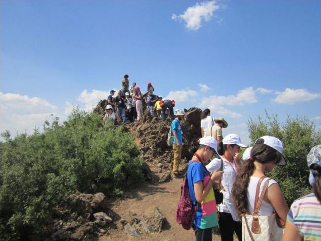T&uuml;bitak &Ouml;ğrencileri Kula Volkanik Jeoparkın&rsquo;da