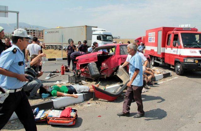 Manisa'da Trafik Kazası