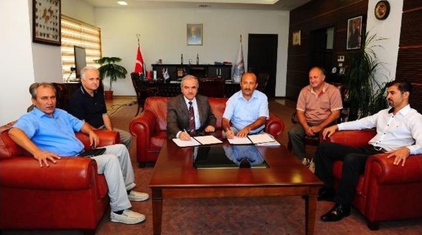 Msk &Uuml;niversitesi İle Sağlık-sen Protokol İmzalandı