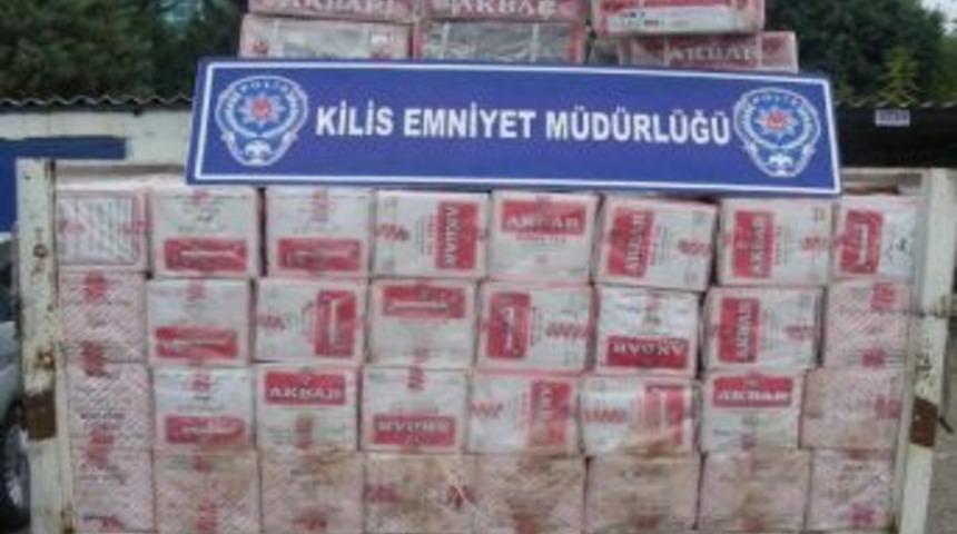 Kilis&rsquo;te Ka&ccedil;ak &Ccedil;ay Ve Sigara Operasyonu