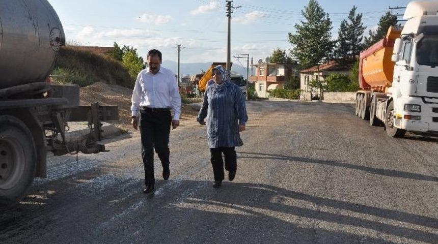 Başiskele&rsquo;de Cadde Ve Sokaklar Asfaltlanıyor