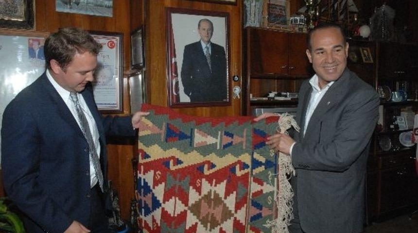 Abd&rsquo;nin Adana 2. Konsolosu Ruiz'den, Başkan S&ouml;zl&uuml;&rsquo;ye Ziyaret