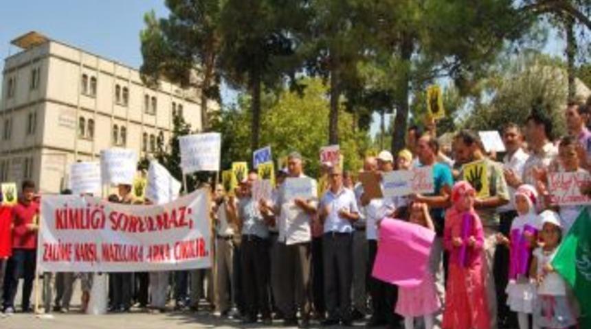 Mut'ta Mısır Ve Suriye’de Yaşanan Katliamlar Protesto Edildi
