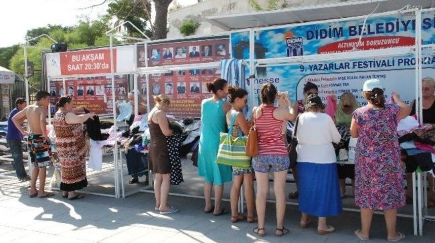 Didim&rsquo;de Yabancılardan Engelliler Yararına Kermes