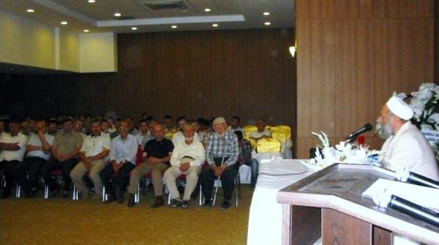Gediz'de "ramazan Ayı Bitti Ama Vazifelerimiz Bitmedi" Konulu Konferans