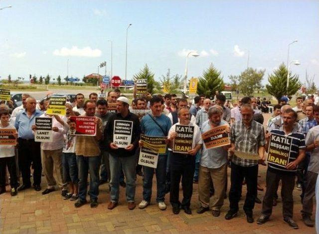 Giresun’da Suriye Ve Mısır daki Katliamlara Tepki 1