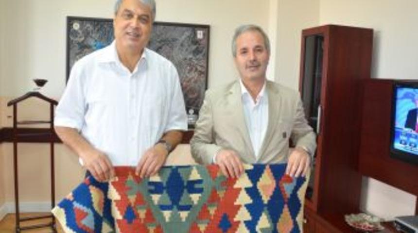 Başkan &Ouml;zgan&rsquo;dan, Erguvan&rsquo;a Veda Ziyareti