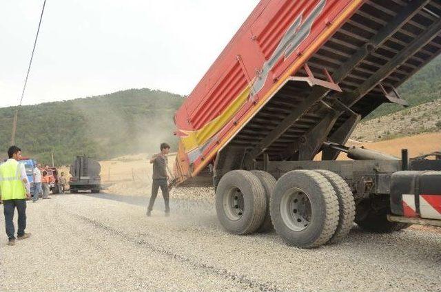 Karabük’te Asfalt Açılışı