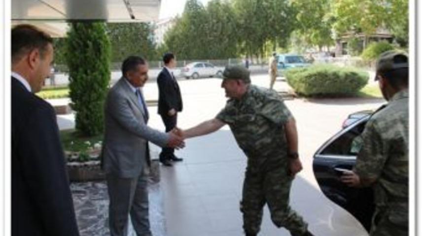 Korg. Akbaş'tan Vali Ko&ccedil;ak'a ziyaret