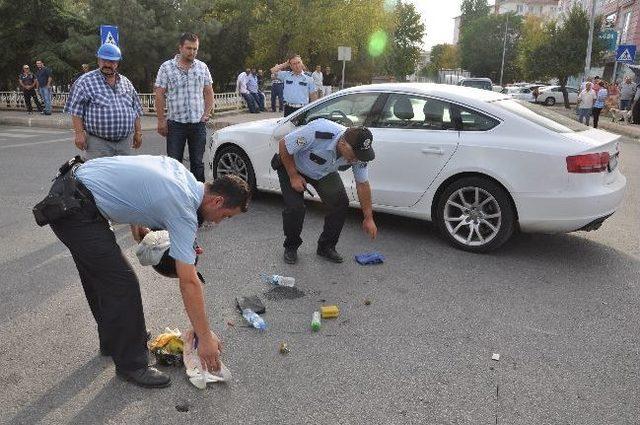 “kaskı” Hayatını Kurtardı