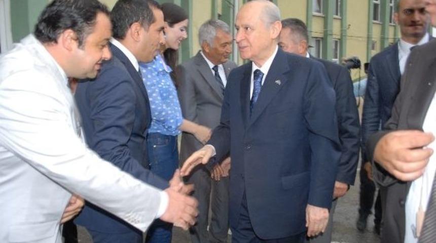 Mhp Lideri Bah&ccedil;eli Afyonkarahisar&rsquo;da