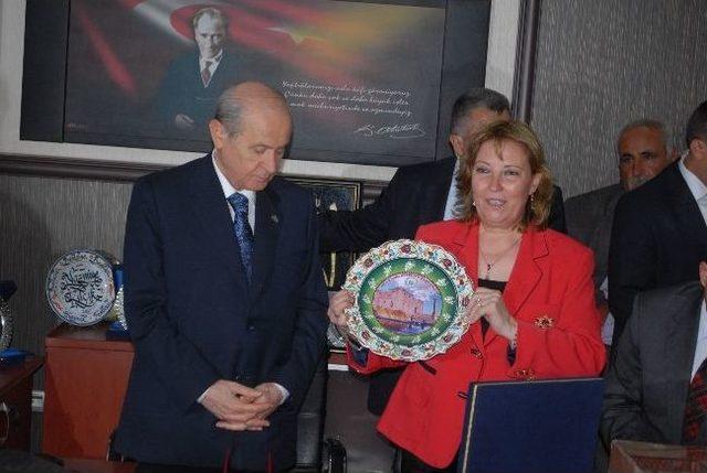 Mhp Lideri Bahçeli Afyonkarahisar’da