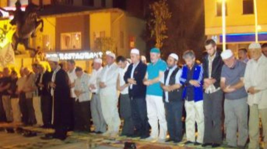 Bolu'da Mısır Protestosu