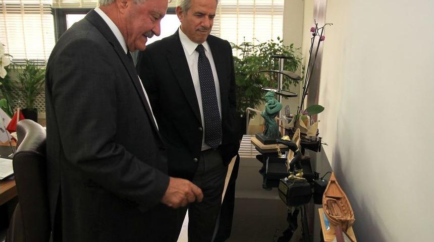 Filistin B&uuml;y&uuml;kel&ccedil;isi Maarouf, &Ccedil;ankaya Belediyesi'nde