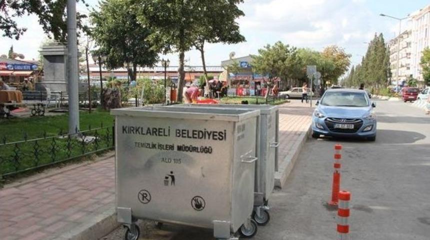 Kırkalreli&rsquo;ne Yeni&ccedil;&ouml;p Kovaları