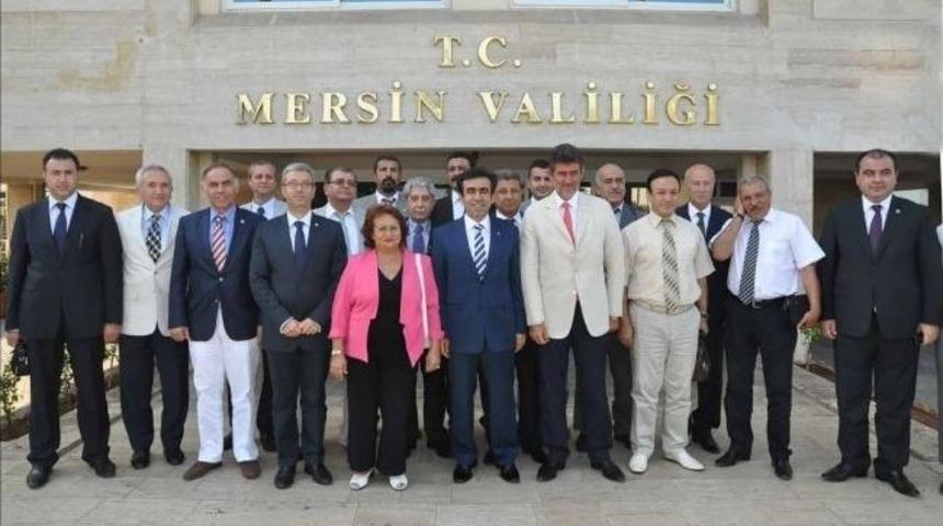 Tbb Başkanı Feyzioğlu'ndan Vali G&uuml;zeloğlu'na Ziyaret