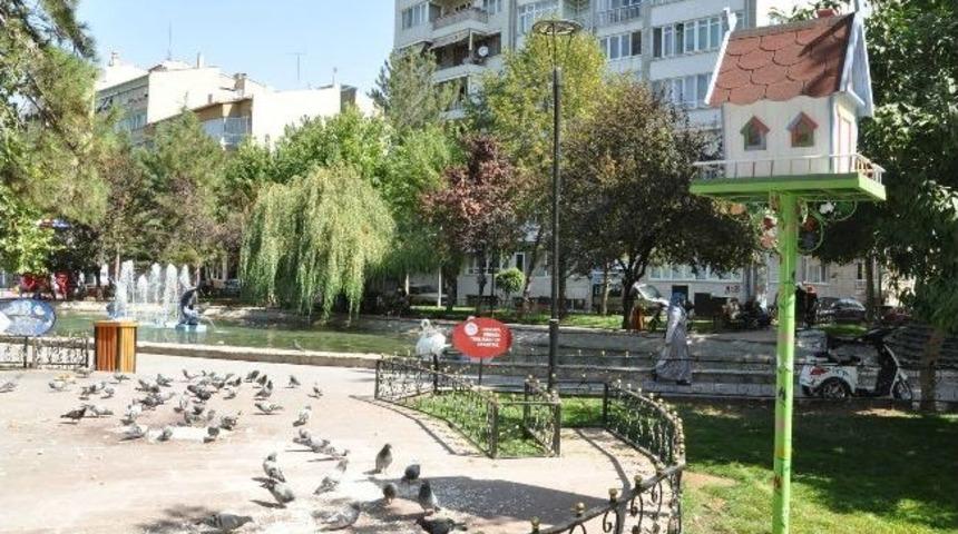 Parklara &Ouml;zel Kuş Yuvaları