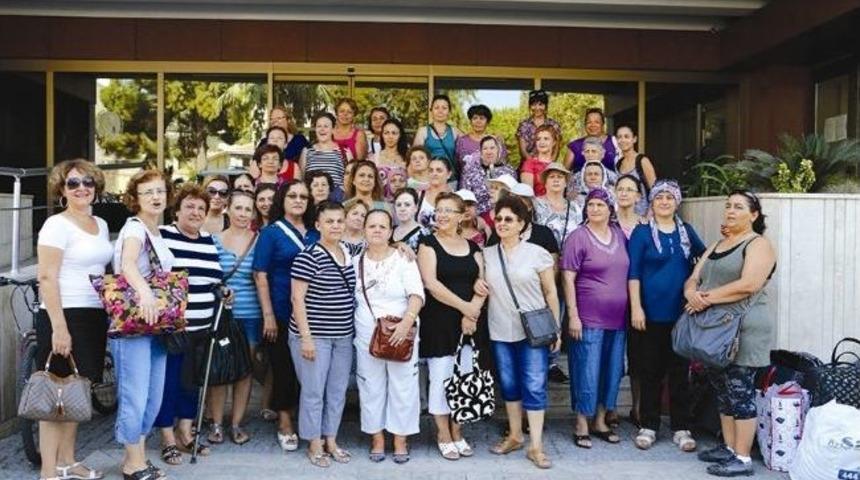 Kadınlar Kampta Buluştu