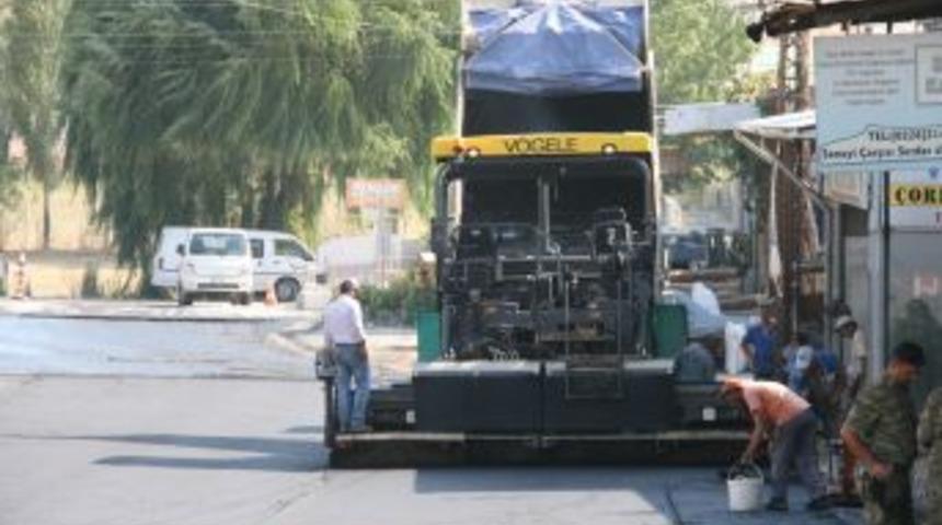 Eski sanayi asfaltlanıyor