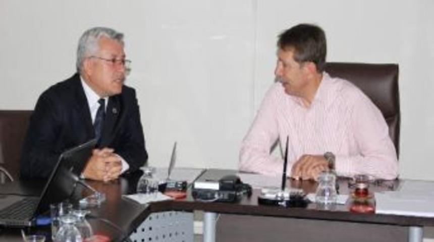 Ptt B&ouml;lge M&uuml;d&uuml;r&uuml;nden Veda Ziyareti