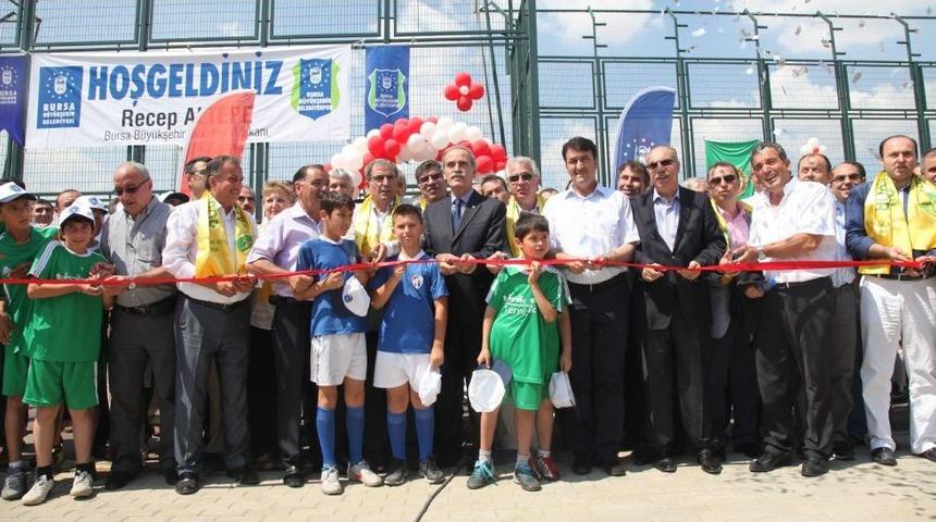 Osmangazi Adalet Spor Tesisleri A&ccedil;ıldı