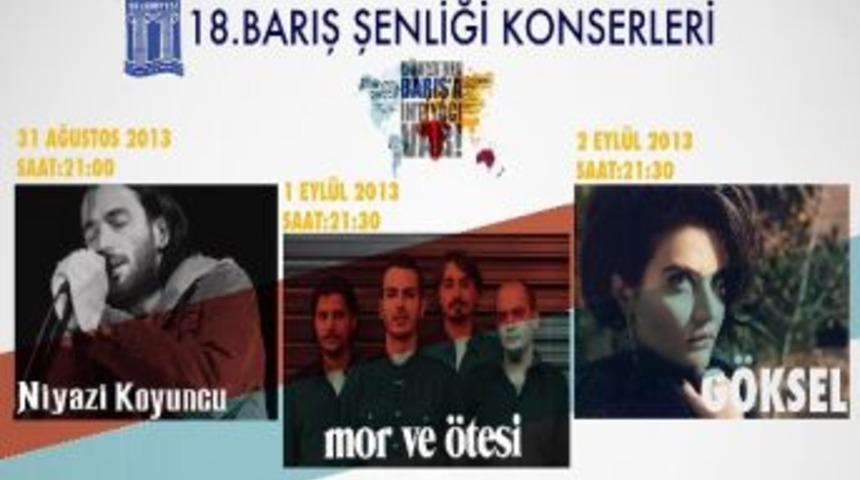 Didim 18. Barış Şenliği Konserleri Belli Oldu