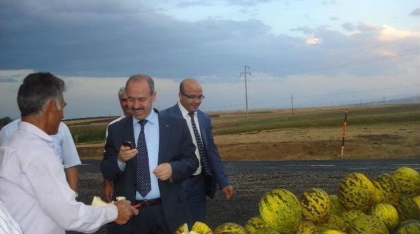 Vali Büyükersoy, Köy Ziyaretlerine Devam Ediyor