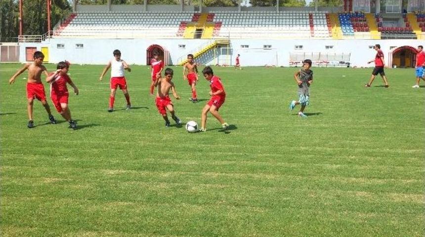 Minik Sporcular Belgelerini Aldı