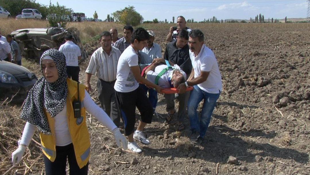 Aksaray&rsquo;da Kaza: 5 Yaralı