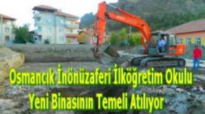 Osmancık İn&ouml;n&uuml;zaferi İlk&ouml;ğretim okulu yeni binasının temeli atılıyor