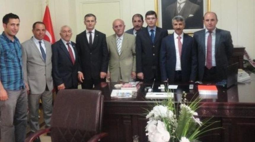 Bayburt Valisi &Uuml;nl&uuml;er'e Hoş Geldin Ziyareti