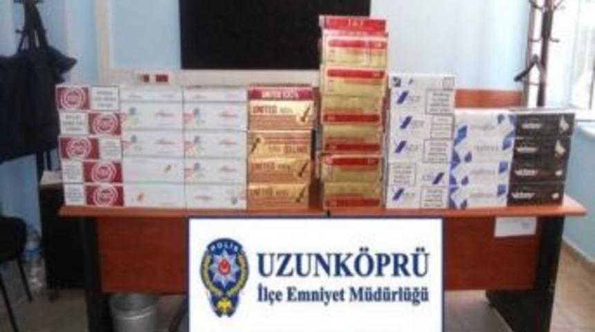 790 Paket G&uuml;mr&uuml;k Ka&ccedil;ağı Sigara Yakalandı
