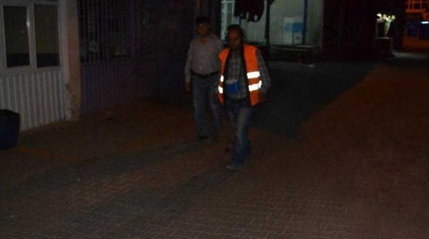 Su Ka&ccedil;ağı Ekibi Gece Tespit Yapıyor