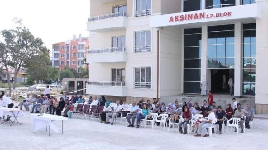 Karatay Aksinan Siteleri'nde Daireler Sahibini Buldu