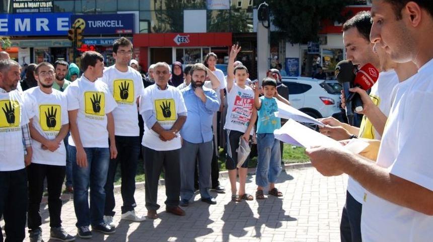 Mısır Ve Suriye&rsquo;deki Katliamlara Tepki G&ouml;sterdiler